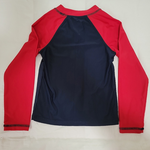 Lightning Bug boys size 6, solar, swim rash guard, long sleeve shirt. - Picture 3 of 3